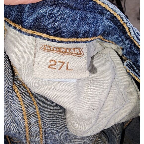 Big Star Casey Boot Cut Jeans size 27L - Picture 5 of 5